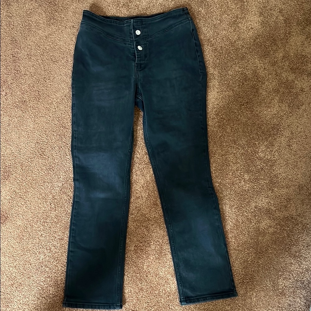 We The Free Straight Leg Jeans in Black